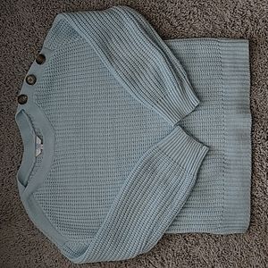 Time Tru baby blue sweater